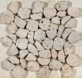 Aegean Pebbles Beige Travertin