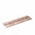 Bordure BR/12, Travertin Wit/Grijs 30,5x8,32x1 cm