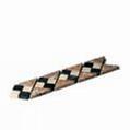 Kamenn� obklady - obkladov� p�sky - Efesus Bordure B.12 Marmer Bei/Ro/Zw 28,5x7x1 cm