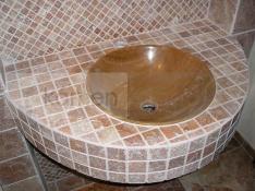 Kamenné obklady - formátované - Efesus Marble Orange/Red Kamenné obklady - formátované - Efesus Marble Orange/Red