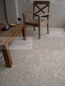 Kamenn� mozaika - kamenn� mozaika - Aegean Pebbles Beige Travertin