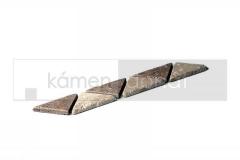 Kamenn� obklady - obkladov� p�sky - Efesus Bord. B.06 Marmer Beige/Rood 30x5x1 cm
