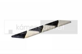 Kamenn� obklady - obkladov� p�sky - Efesus Bord. B.06 Marmer Wit/Zvart 30x5x1 cm
