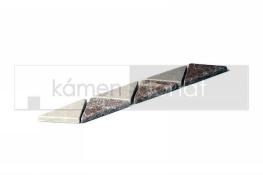 Kamenn� obklady - obkladov� p�sky - Efesus Bord. B.06 Travertin Licht/Donker 30x5x1 cm