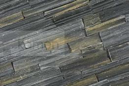Kamenné obklady - obkladové pásky - Obkladová páska Black Slate Kamenné obklady - obkladové pásky - Obkladová páska Black Slate