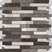 Kamenné obklady - obkladové pásky - Strippes Staggerblend Silvery White/Dark Olive/Savana Grey Kamenné obklady - obkladové pásky - Strippes Staggerblend Silvery White/Dark Olive/Savana Grey