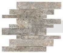 Kamenn� obklady - obkladov� p�sky - Line Mosaic Grigio