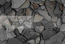 Okrasné kameny - kačírky - Black Slate Okrasné kameny - kačírky - Black Slate