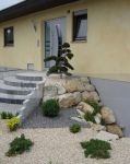 Realizace schod a chodnku - Tibet Light Grey (ula)