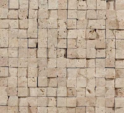 Natural Cubic Beige Travertin