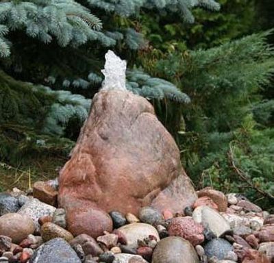 Selected Swedish granite boulders