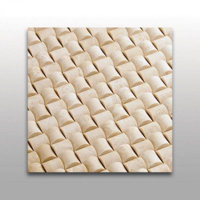 Marble Crema, 2 x 2 x 1,9 cm