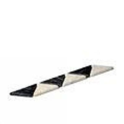 Efesus Bord. B.06 Marmer Wit/Zvart 30x5x1 cm