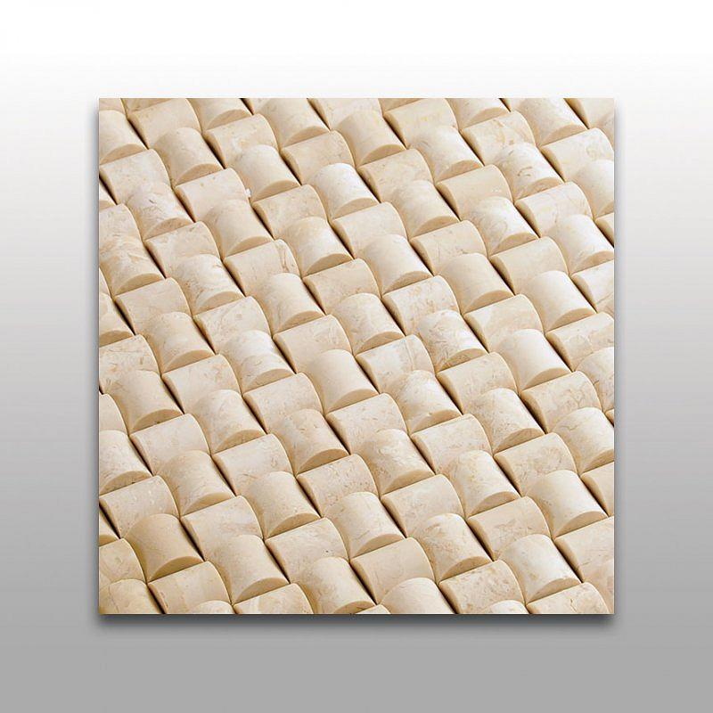 Marble Crema, 2 x 2 x 1,9 cm