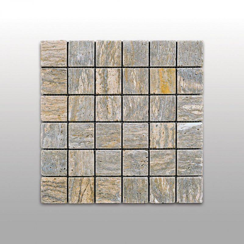 Fantasy Vein Travertin, 4,9 x 4,9 cm