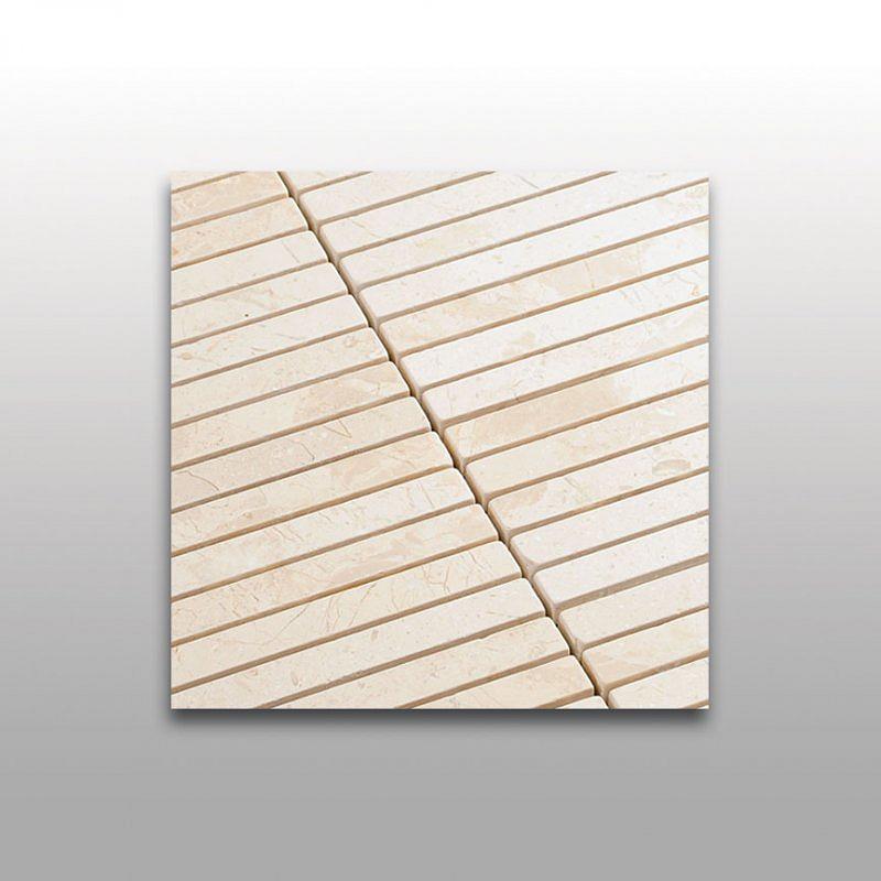 Marble Light Beige 1,5 x 15 cm